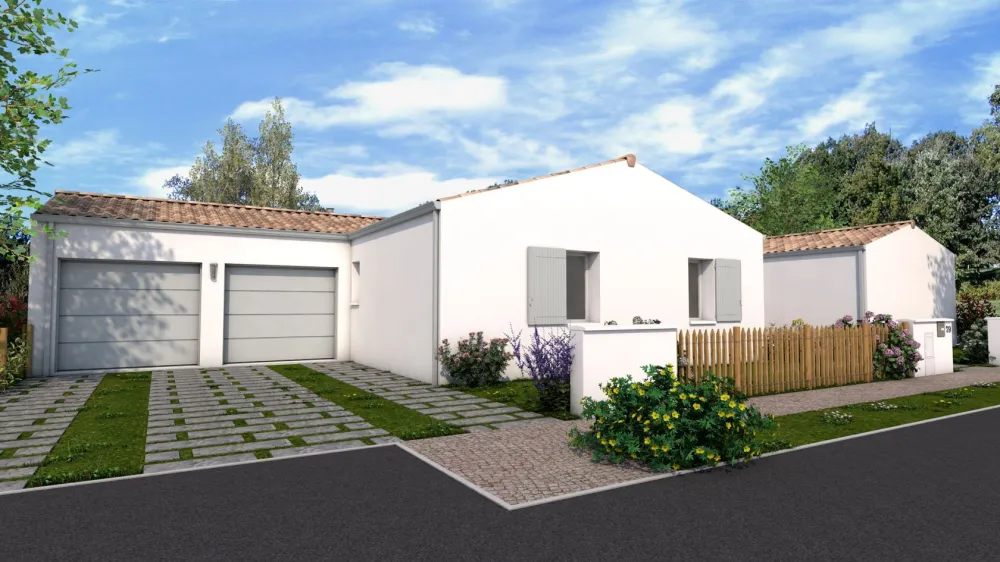 Image du modèle de maison AGAVE Avt garage HD2400