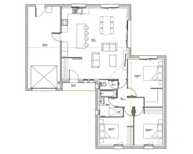 Image du modèle de maison PLAN SOLIA RDC