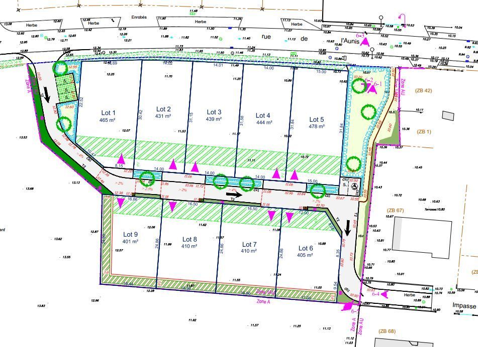Image du terrain Terrain à bâtir de 465 m2 au prix de 59900 € à ANAIS.