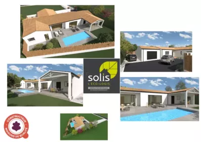 Image du modèle de maison Présentation 3D Projet Plein Sud