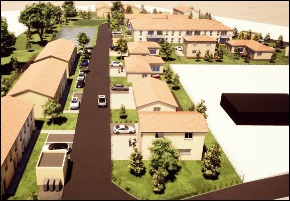 Image du modèle de maison 3d lotissement