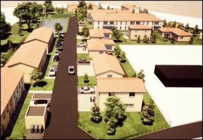 Image du modèle de maison 3d lotissement