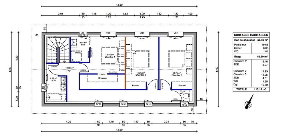 Image du modèle de maison RDC