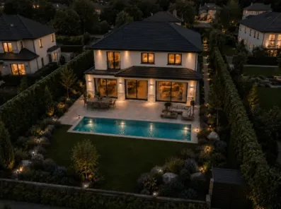 Image du modèle de maison 4 VD Façade Arrière R+1 130 m2-V2
