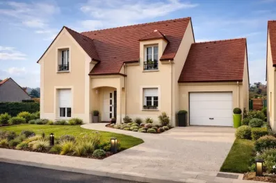 Image du modèle de maison 2 Façade avant R+comble 110m2