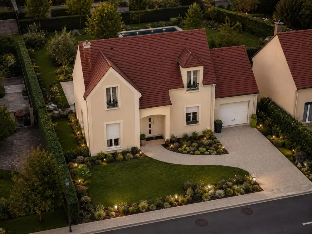 Image du modèle de maison 3 VD Facade Avant R+comble 110m2 