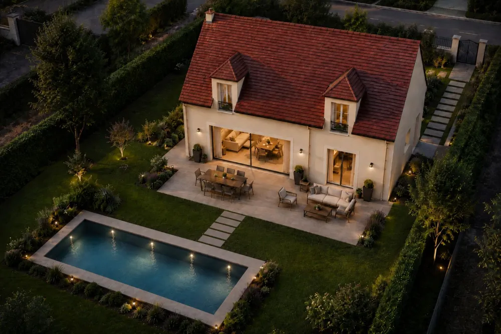 Image du modèle de maison 4 VD Façade Arrière 110m2