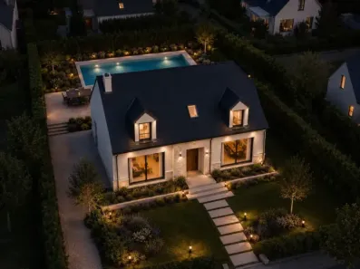 Image du modèle de maison 3 VD Façade avant R+comble 130m2-V2