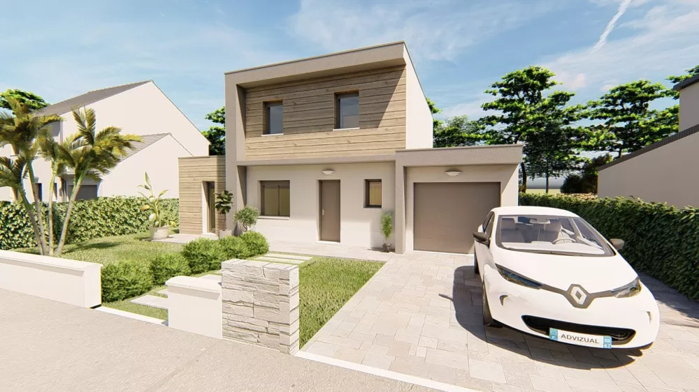 Image du modèle de maison Modulo toit terrasse