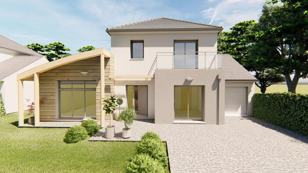 Image du modèle de maison DEFENCE Toit arrondi 2