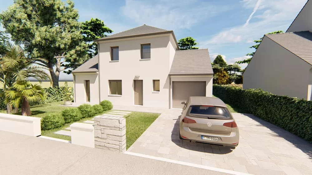 Image du modèle de maison Modulo 4 pentes