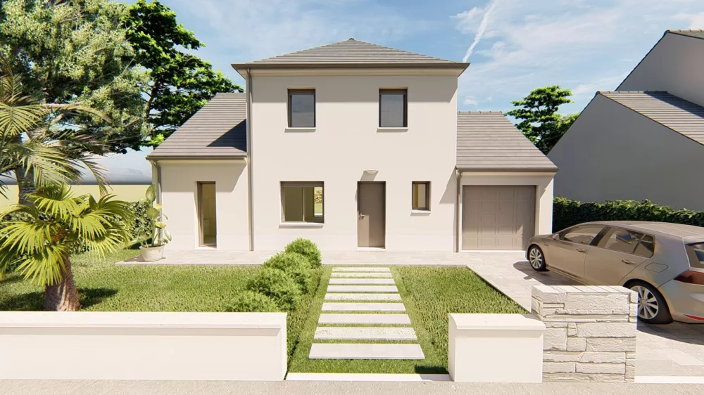 Image du modèle de maison Modulo 4 pentes2