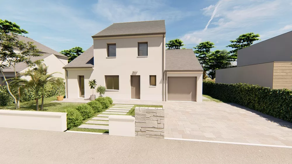 Image du modèle de maison Modulo 2pentes