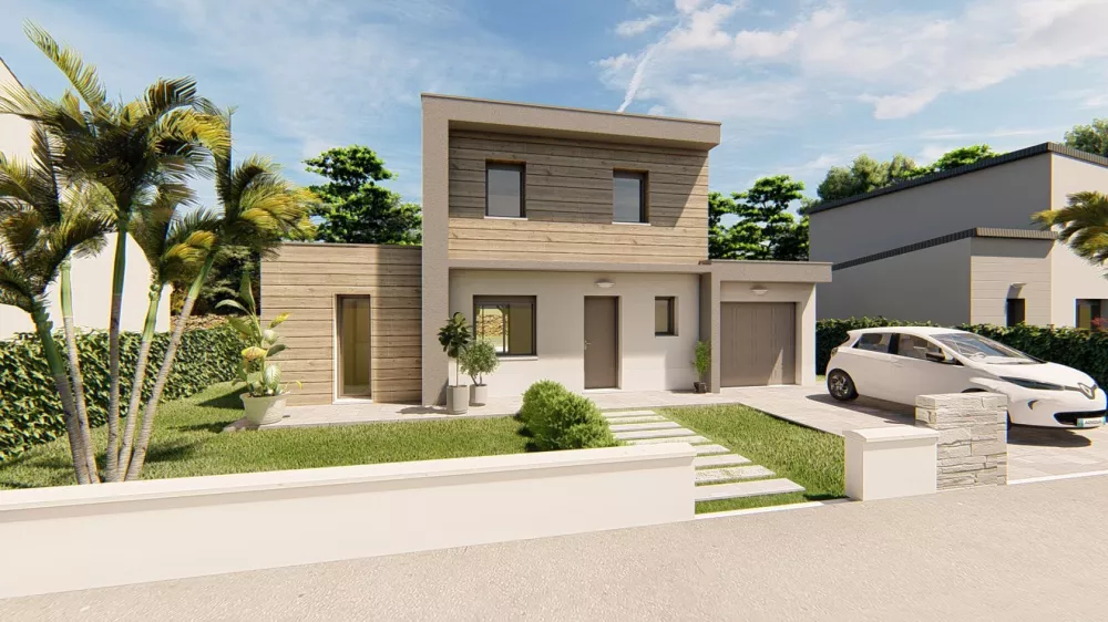 Image du modèle de maison Modulo toit terrasse 2