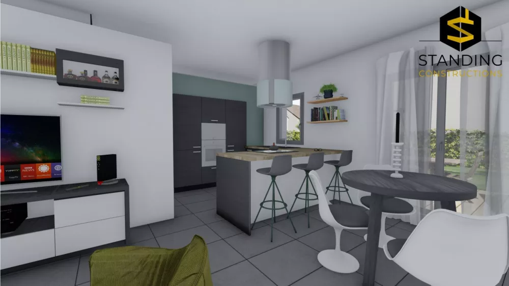 Image du modèle de maison intérieur_12 - Photo