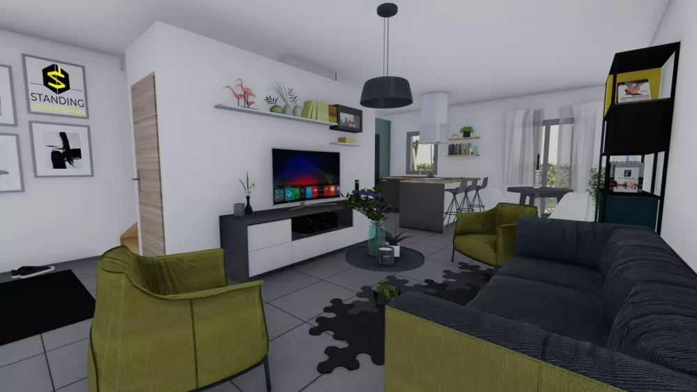 Image du modèle de maison intérieur_11 - Photo