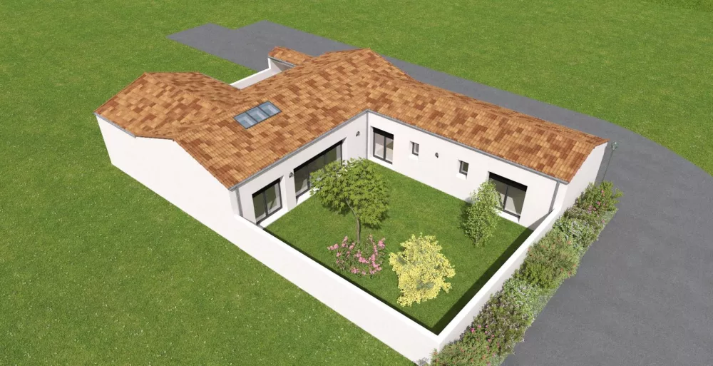Image du modèle de maison vue 3