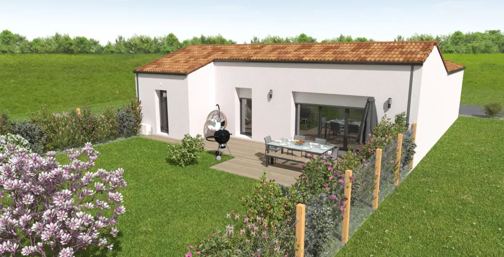 Image du modèle de maison vue 3