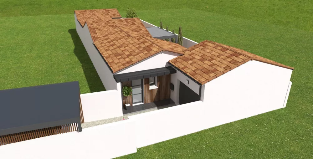 Image du modèle de maison vue 3