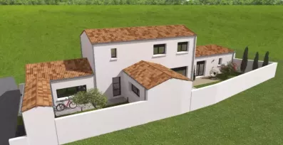 Image du modèle de maison 129m˝ 3chbr visu4