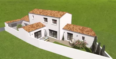 Image du modèle de maison 129m˝ 3chbr visu5