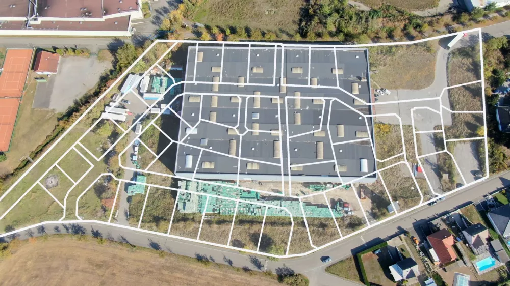 Image du terrain Terrain de 262 m² à ENSISHEIM (HAUT-RHIN)