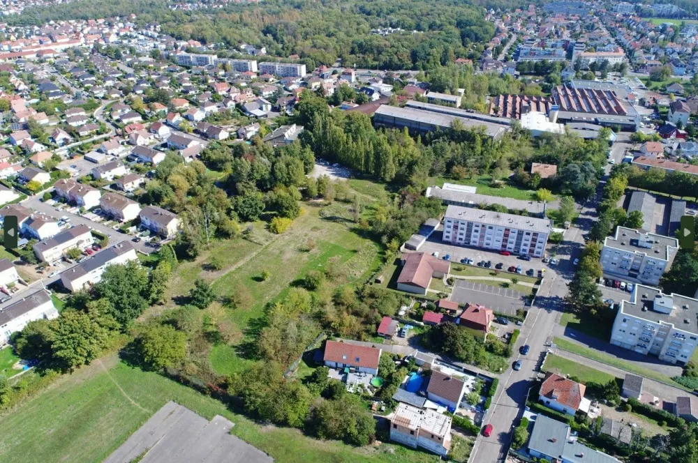 Image du terrain Terrain de 408 m² à MULHOUSE (HAUT-RHIN)