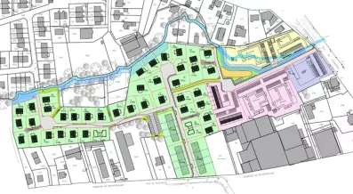 Image du modèle de maison plan opération