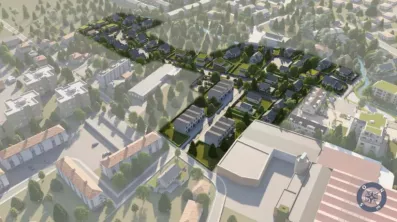Image du modèle de maison VUE DRONE