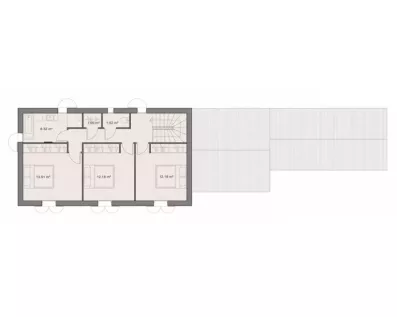 Image du modèle de maison PLAN DIAMANT AVEC AILES ETAGE-sans cotes