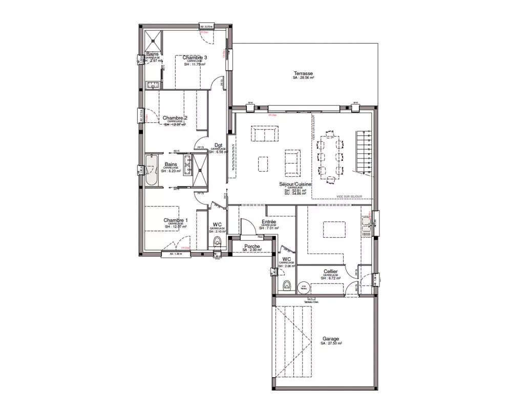 Image du modèle de maison RDC