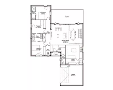 Image du modèle de maison RDC