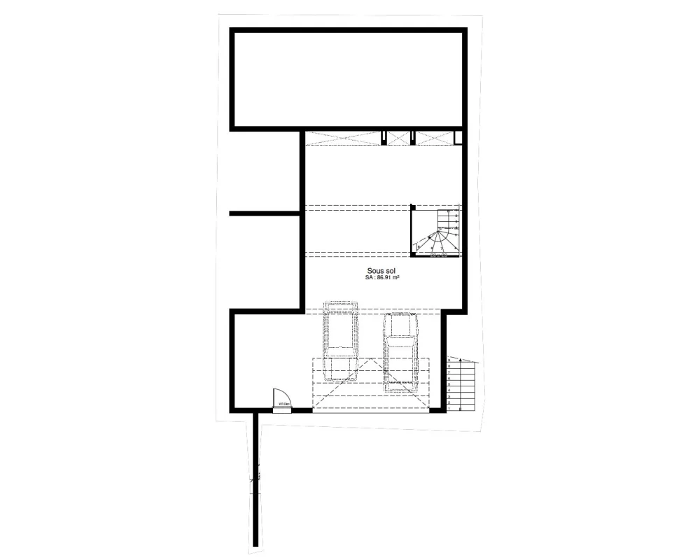 Image du modèle de maison SOUS SOL