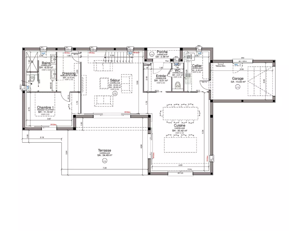 Image du modèle de maison RDC