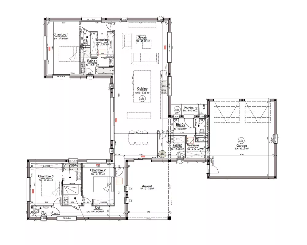 Image du modèle de maison RDC