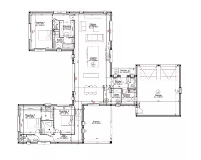Image du modèle de maison RDC
