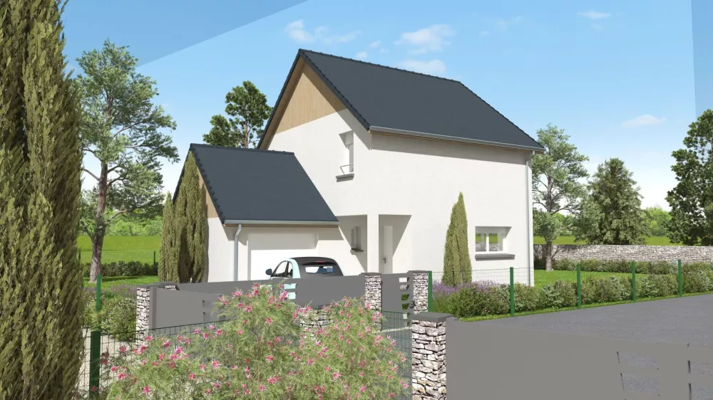 Image du modèle de maison 002 MAISON A - visuel 2