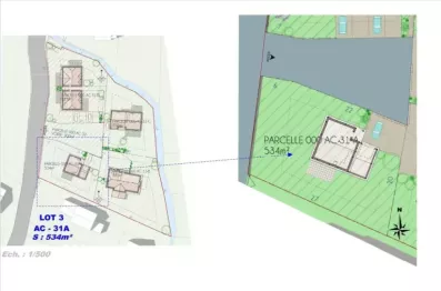 Image du modèle de maison PLAN DE MASSE A