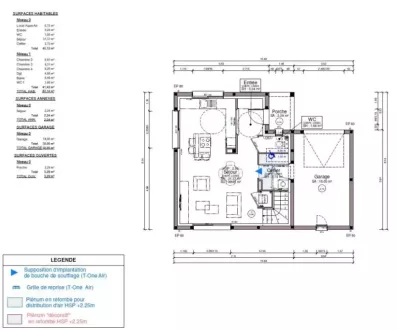 Image du modèle de maison PLAN DE RDC A