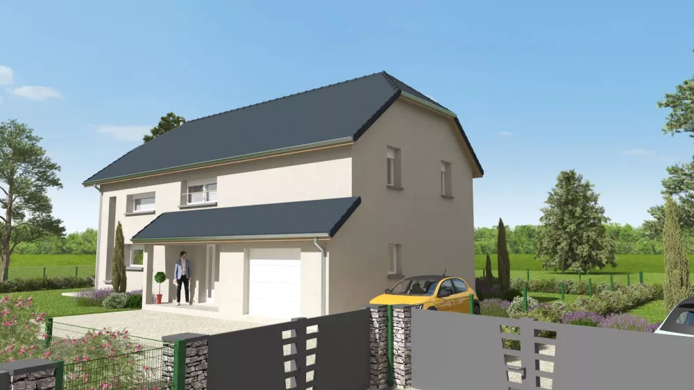 Image du modèle de maison 002 - VISUEL 2 Maison C