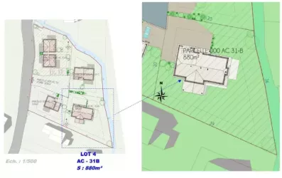 Image du modèle de maison PLAN DE MASSE C