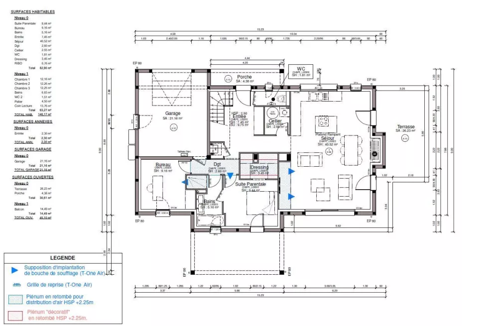 Image du modèle de maison PLAN DU RDC C