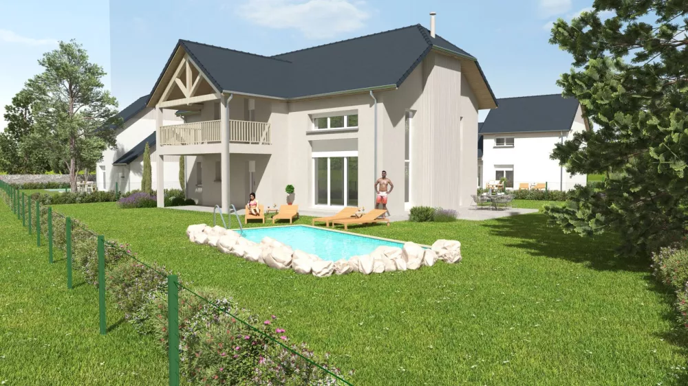 Image du modèle de maison 001 - VISUEL 1 Maison C