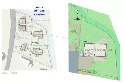 Image du modèle de maison PLAN DE MASSE B