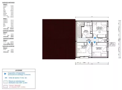 Image du modèle de maison PLAN ETAGE B