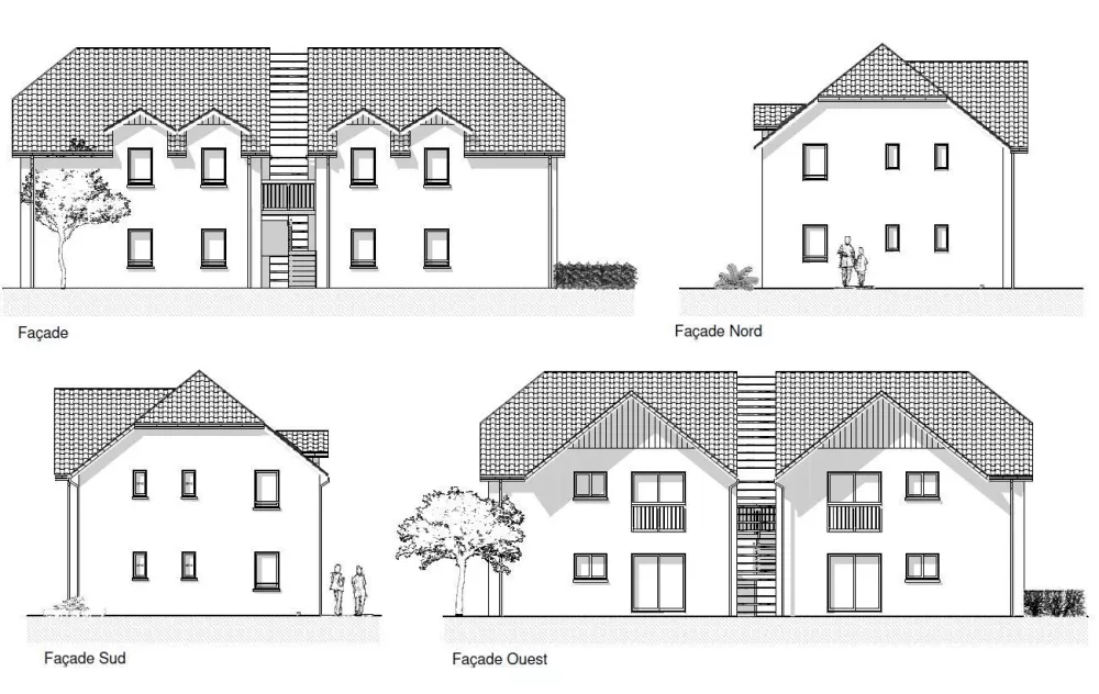 Image du modèle de maison PLAN FACADES COLLECTIF