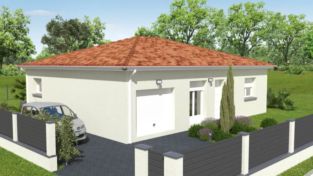 Image du modèle de maison rieumes 90m²
