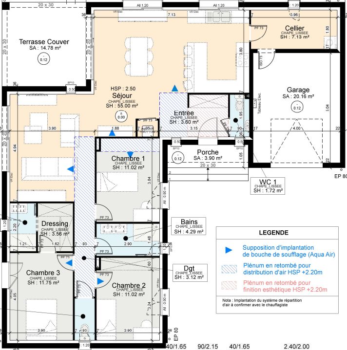 Image du modèle de maison Capture plan