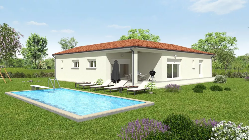Image du modèle de maison MOUFLARD - Vue 02