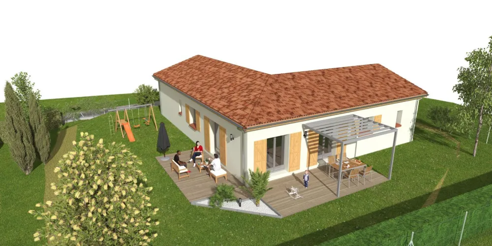 Image du modèle de maison PIBRAC 3334 _04